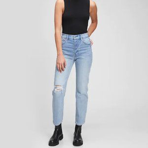 GAP Curvy Cheeky Straight Deconstructed 12 / 31 Like New